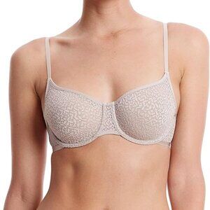 NWT DKNY Modern Lace Sheer Demi Bra 32D